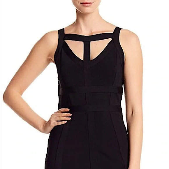Bebe Dresses | Bebe T-Strap Bandage Dress-Black/ Nwt | Color: Black | Size: S | Rs9999's Closet